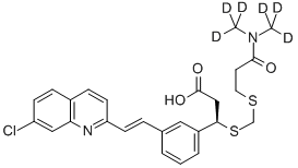 Verlukast-D6 CAS#: 153698-86-3