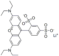 Xanthylium, 3,6-bis(diethylamino)-9-(2,4-disulfophenyl)-, inner salt, lithium salt CAS#: 131013-82-6