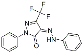 (Z)-1-PHENYL-4-(2-PHENYLHYDRAZONO)-3-(TRIFLUOROMETHYL)-1H-PYRAZOL-5(4H)-ONE CAS#: 343-58-8