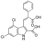 (Z)-2-CARBOXY-4,6-DICHLOROINDOLE-3-(2'-PHENYL-2'-CARBOXY)-ENE CAS#: 161230-88-2