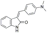 (Z)-3-[4-(DIMETHYLAMINO)BENZYLIDENYL]INDOLIN-2-ONE CAS#: 302818-73-1