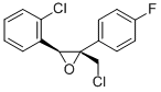 Z-3-Chloro-1-(2-chlorophenyl)-2-(4-fluorophenyl)-oxirane CAS#: 133024-33-6