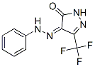 (Z)-4-(2-PHENYLHYDRAZONO)-3-(TRIFLUOROMETHYL)-1H-PYRAZOL-5(4H)-ONE CAS#: 387829-08-5