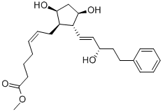 (Z)-7-[(1R,2R,3R,5S)-3,5-DIHYDROXY-2-((E)-(S)-3-HYDROXY-5-PHENYL-PENT-1-ENYL)-CYCLOPENTYL]-HEPT-5-ENOIC ACID METHYL ESTER CAS#: 38315-47-8