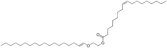 (Z)-9-Octadecenoic acid 2-[(E)-1-octadecenyloxy]ethyl ester CAS#: 30760-08-8