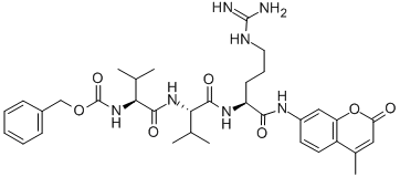 Z-VAL-VAL-ARG-AMC CAS#: 124485-41-2