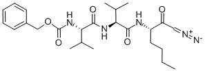 Z-VAL-VAL-NLE-DIAZOMETHYLKETONE CAS#: 155026-49-6