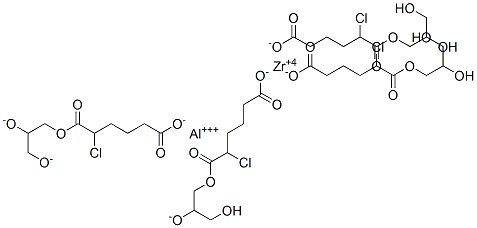 ZIRCONIUM, ADIPATE CHLORO HYDROXY PROPYLENE GLYCOL ALUMINUM COMPLEXES) CAS#: 125904-14-5
