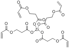 ZIRCONIUM CARBOXYETHYL ACRYLATE 60% IN & CAS#: 123633-53-4