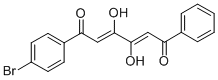 (Z,Z)-1-(4-Bromophenyl)-3,4-dihydroxy-6-phenyl-2,4-hexadiene-1,6-dione CAS#: 139266-57-2