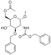 a-D-Glucopyranoside, methyl 2-deoxy-2-[[(phenylmethoxy)carbonyl]amino]-3-O-(phenylmethyl)-, 6-acetate CAS#: 114869-95-3