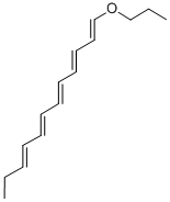 (all E)-1-Propoxy-1,3,5,7,9-dodecapentaene CAS#: 139953-95-0
