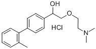 alpha-((2-(Dimethylamino)ethoxy)methyl)-2'-methyl-(1,1'-biphenyl)-4-methanol hydrochloride CAS#: 131961-71-2