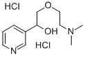 alpha-((2-(Dimethylamino)ethoxy)methyl)-3-pyridinemethanol dihydrochlo ride CAS#: 131964-31-3