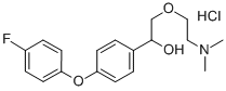 alpha-((2-(Dimethylamino)ethoxy)methyl)-4-(4-fluorophenoxy)benzenemeth anol hydrochloride CAS#: 131961-73-4