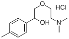 alpha-((2-(Dimethylamino)ethoxy)methyl)-4-methylbenzenemethanol hydroc hloride CAS#: 131961-23-4