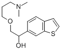 alpha-((3-(Dimethylamino)propoxy)methyl)benzo(b)thiophene-6-methanol CAS#: 131965-14-5