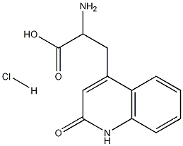 alpha-Amino-1,2-dihydro-2-oxo-4-quinolinepropanoic acid hydrochloride CAS#: 132210-25-4