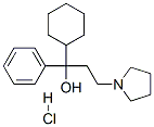 (+-)-alpha-Cyclohexyl-alpha-phenyl-1-pyrrolidinepropanol hydrochloride CAS#: 32381-60-5