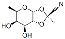 alpha-D-Galactopyranoside, 1,2-O-(1-cyanoethylidene)-6-deoxy-, (S)- (9CI) CAS#: 155485-70-4