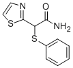 alpha-Phenylthio-2-thiazoleacetamide CAS#: 32081-51-9