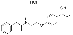 alpha-ethyl-4-[2-[(1-methyl-2-phenylethyl)amino]ethoxy]benzyl alcohol hydrochloride CAS#: 34535-83-6
