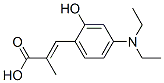 alpha-methyl-2-hydroxy-4-diethylaminocinnamic acid CAS#: 125769-41-7