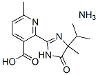 azane: 6-methyl-2-(4-methyl-5-oxo-4-propan-2-yl-1H-imidazol-2-yl)pyrid ine-3-carboxylic acid CAS#: 115136-53-3