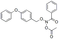 [benzoyl-[(4-phenoxyphenyl)methoxy]amino] acetate CAS#: 139259-92-0