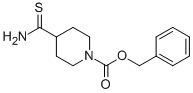 benzyl 4-[amino(thiocarbonyl)]piperidine-1-carboxylate CAS#: 167757-46-2