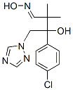 beta-(4-Chlorophenyl)-beta-hydroxy-alpha,alpha-dimethyl-1H-1,2,4-triazole-1-butanal oxime CAS#: 126489-86-9