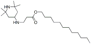 .beta.-Alanine, N-(2,2,6,6-tetramethyl-4-piperidinyl)-, dodecyl ester CAS#: 119530-69-7