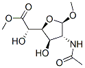 .beta.-D-Glucofuranosiduronic acid, methyl 2-(acetylamino)-2-deoxy-, methyl ester CAS#: 153373-85-4