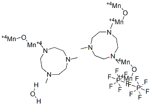 bis(N,N',N''-trimethyl-1,4,7-triazacyclononane)-trioxo-dimanganese (IV) di(hexafluorophosphate) monohydrate CAS#: 116633-53-5