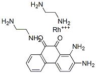 bis(ethylenediamine)(9,10-phenanthrenequinonediamine)rhodium(III) CAS#: 148485-19-2