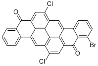 bromo-6,14-dichloropyranthrene-8,16-dione CAS#: 35884-41-4