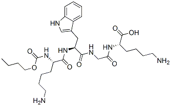 butyloxycarbonyl-lysinyl-tryptophyl-glycyl-lysine CAS#: 118573-63-0