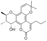 calanolide B CAS#: 142632-33-5