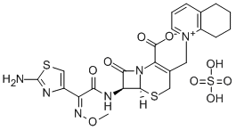cefquinome sulphate CAS#: 118443-88-2