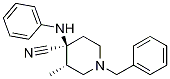 cis-(+)-3-Methyl-4-(phenylaMino)-1-(phenylMethyl)-4-piperidinecarbonitrile CAS#: 147292-24-8