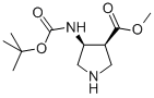cis-Methyl 4-N-Boc-amino-pyrrolidine-3-carboxylate CAS#: 164916-49-8
