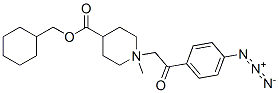 cyclohexylmethyl-N-(4-azidophenacyl)-N-methylisonipecotate CAS#: 141376-32-1