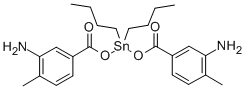 di-n-butyltin bis(3-amino-4-methylbenzoate) CAS#: 141368-91-4