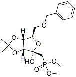 diMethyl ((3aR,4R,6R,6aR)-6-(benzyloxyMethyl)-4-hydroxy-2,2-diMethyltetrahydrofuro[3,4-d][1,3]dioxol-4-yl)Methylphosphonate CAS#: 117251-95-3
