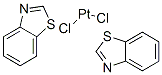 dichlorbis(benzothiazole)platinum(II) CAS#: 41546-68-3