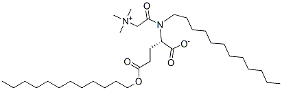 didodecyl N-(alpha-trimethylammonioacetyl)glutamate CAS#: 131897-06-8