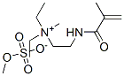 diethylmethyl[2-[(2-methyl-1-oxoallyl)amino]ethyl]ammonium methyl sulphate CAS#: 36497-92-4