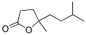 dihydro-5-methyl-5-(3-methylbutyl)furan-2(3H)-one CAS#: 3285-02-7