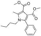 dimethyl 1-butyl-2-methyl-5-phenyl-pyrrole-3,4-dicarboxylate CAS#: 162151-94-2