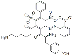 dinitrophenyl-6-aminocaproyltyrosylazobenzene-4-arsonate CAS#: 38337-12-1